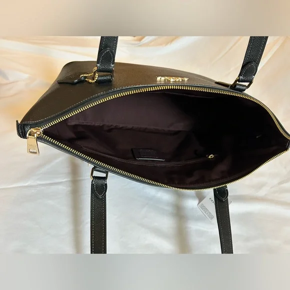 Coach Black Gallery Tote - Picture 11 of 14